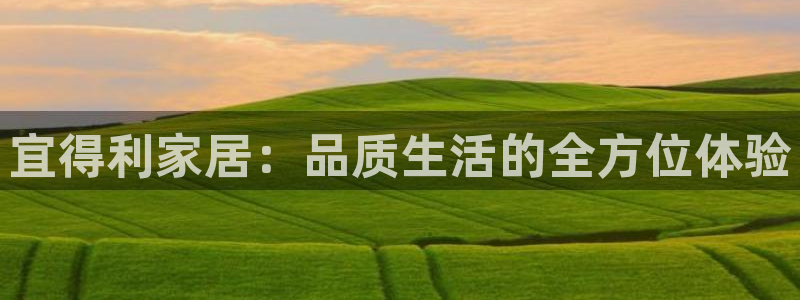 ug环球代理开户：宜得利家居：品质生活的